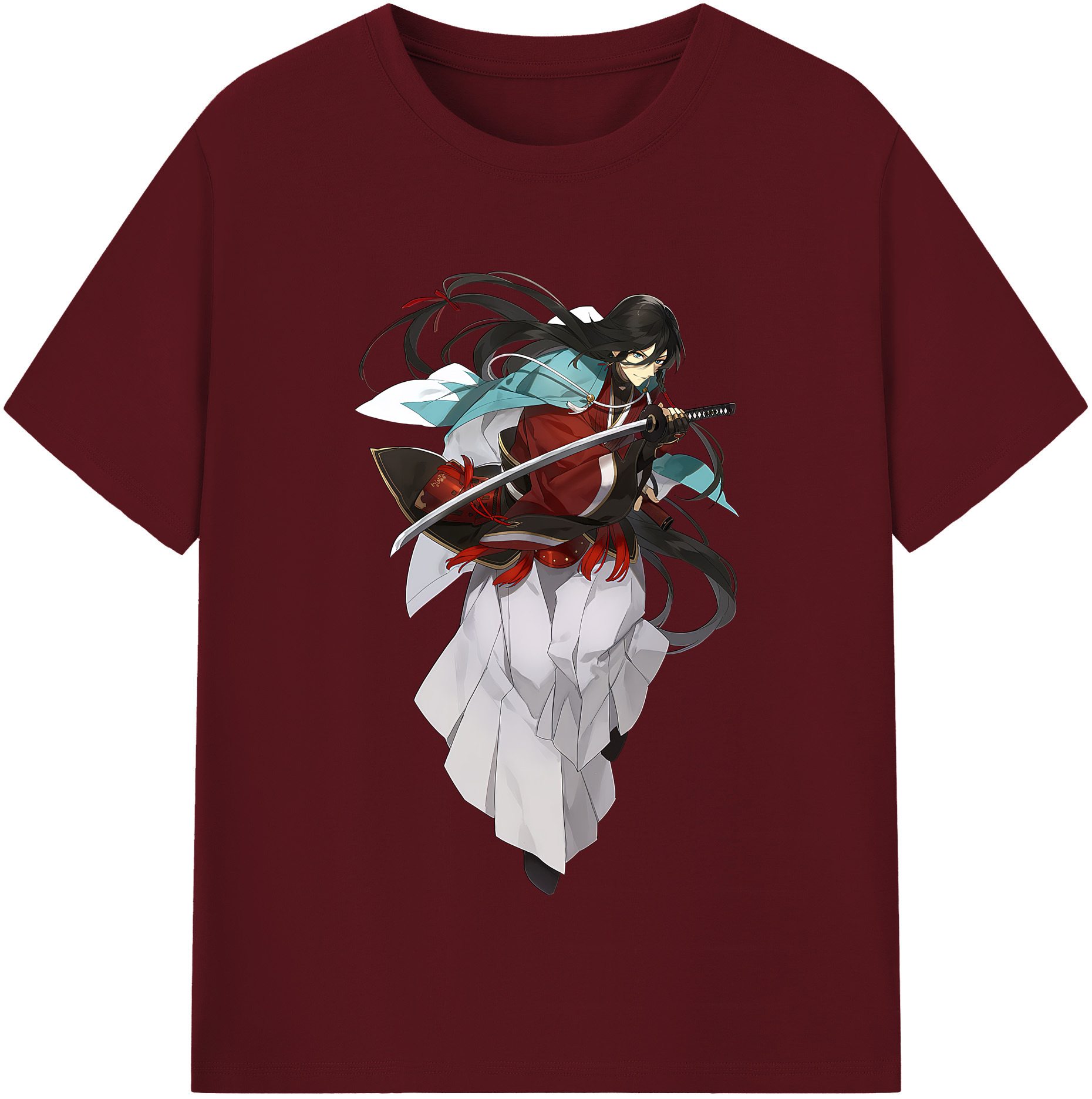 （画像用） 刀剣乱舞 Touken Ranbu 綿100％半袖Tシャツ（フロントプリント）